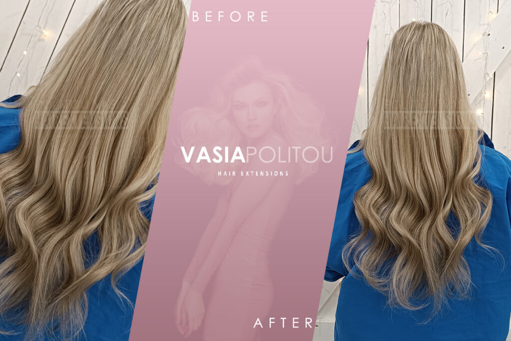 ξανθά μακριά hair-extensions αθήνα θεσσαλονίκη