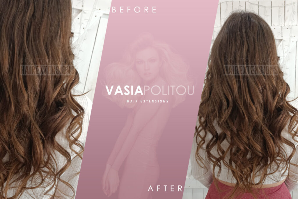 φυσικό αποτέλεσμα-hair extensions αθηνα θεσσαλονικη
