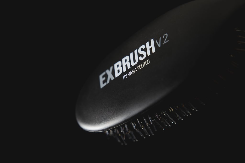 βούρτσα hair extensions exbrush politou vasia